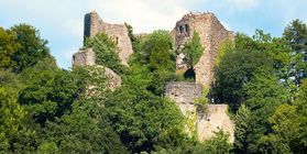 Château-fort de Badenweiler, l'image: Staatliche Schlösser und Gärten Baden-Württemberg, Achim Mende