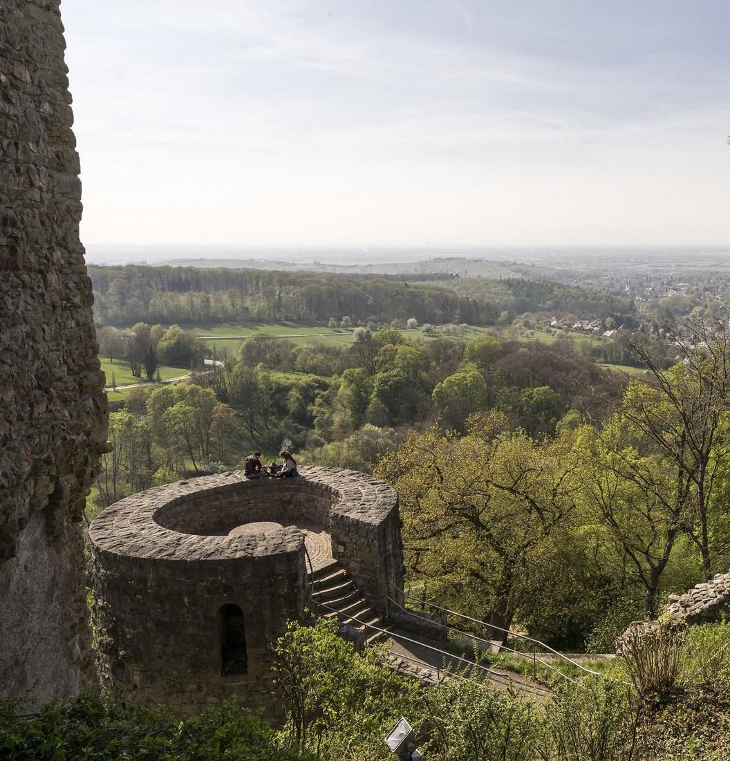 Badenweiler Castle, exterior view