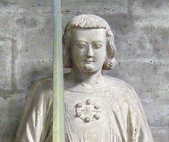 Stifterfigur im Braunschweiger Dom: Heinrich der Löwe oder sein Sohn