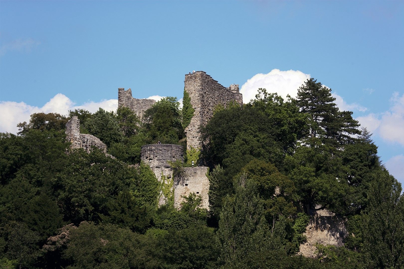 Château-fort de Badenweiler, Vue extérieure