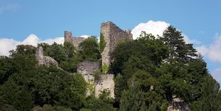 Ansicht der Burg Badenweiler