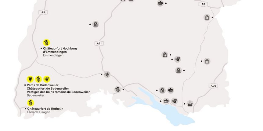 Carte de région "Rhin supérieur méridional"