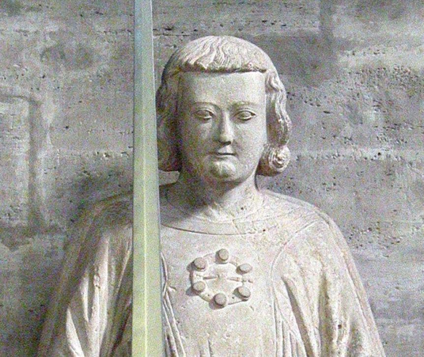 Stifterfigur im Braunschweiger Dom: Heinrich der Löwe oder sein Sohn