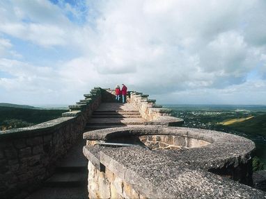 Burg Badenweiler, Ausblick vom Turm